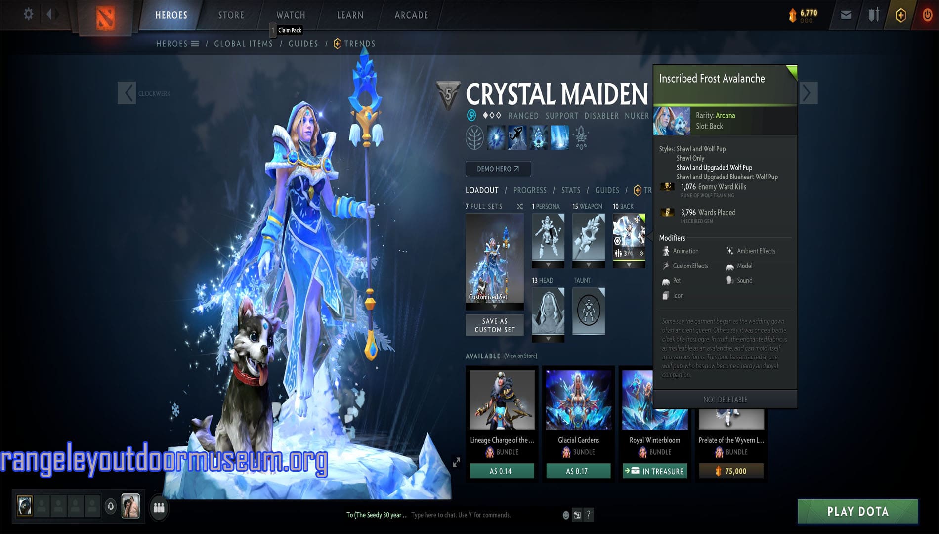 Crystal Maiden: Ratu Es Dota 2 dan Kekuatannya yang Membeku